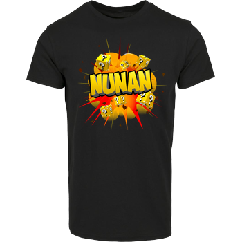 Nunan - Explosion Hausmarke T-Shirt  - Schwarz