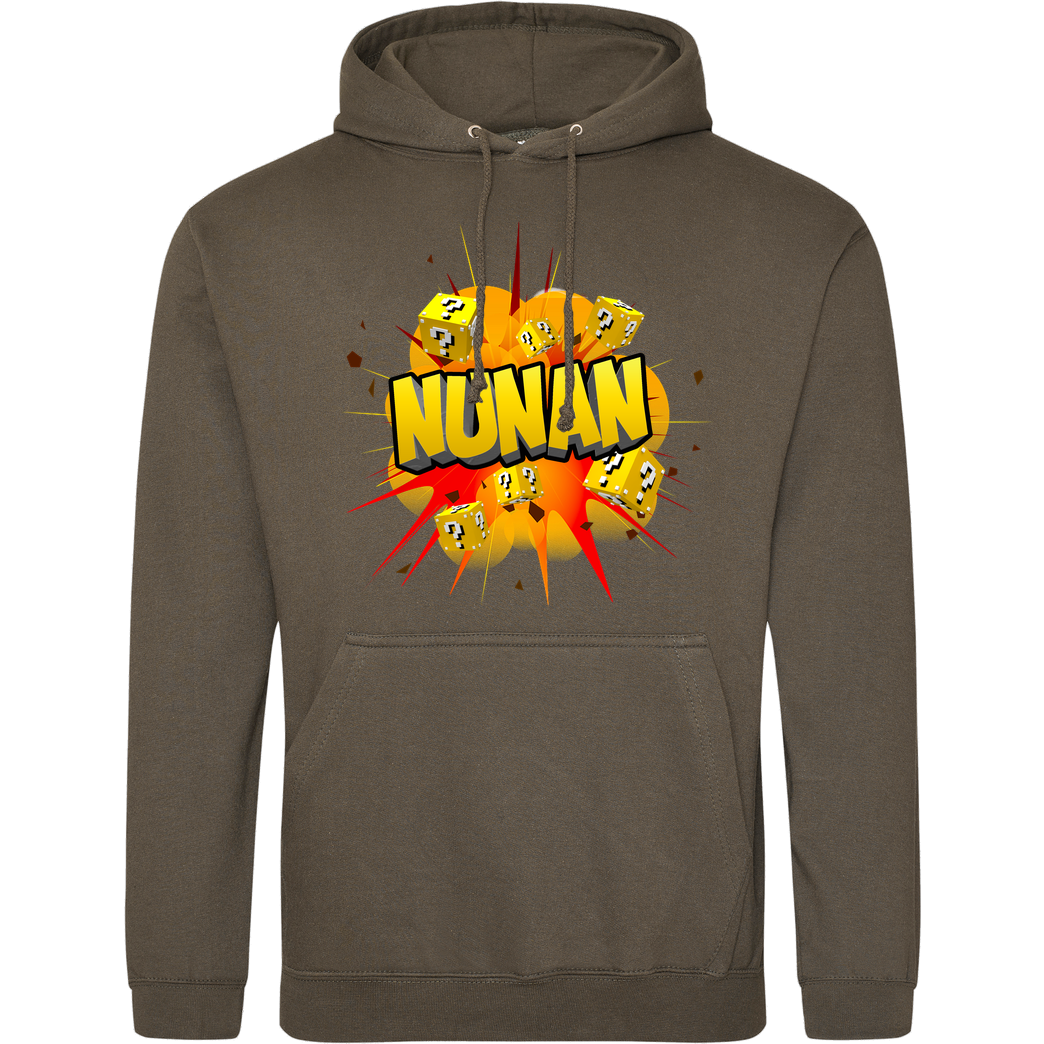 Nunan Nunan - Explosion Sweatshirt JH Hoodie - Khaki