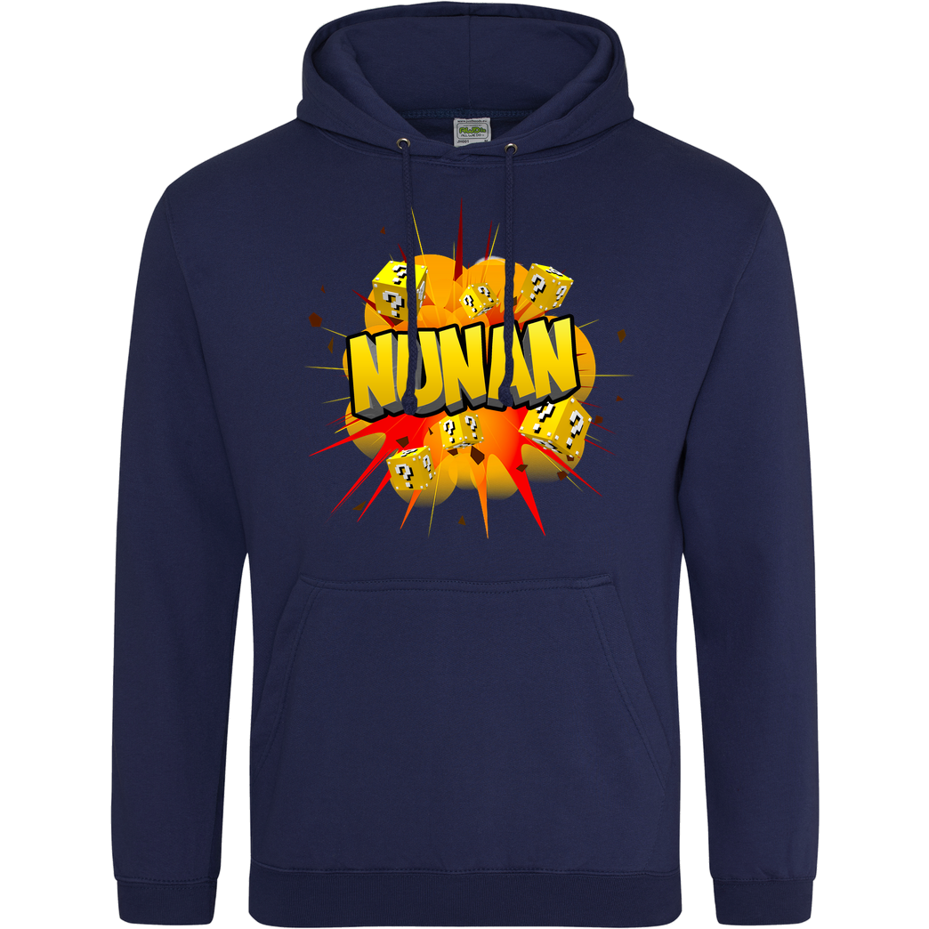 Nunan Nunan - Explosion Sweatshirt JH Hoodie - Navy