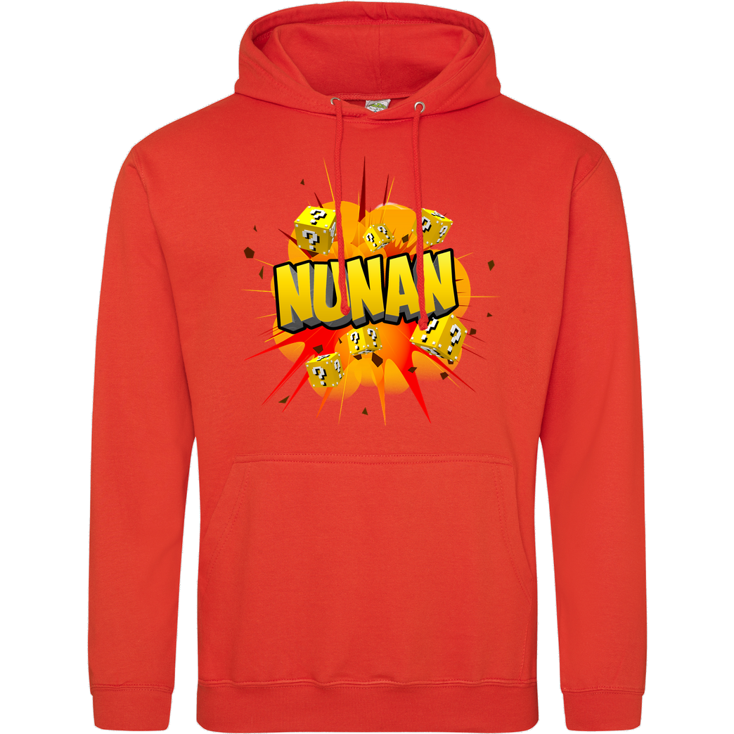 Nunan Nunan - Explosion Sweatshirt JH Hoodie - Orange
