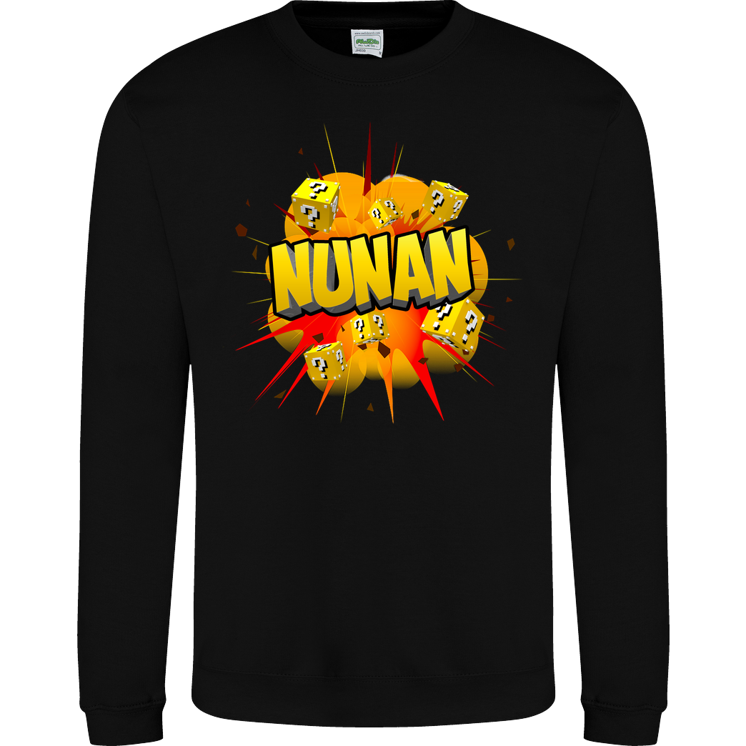 Nunan Nunan - Explosion Sweatshirt JH Sweatshirt - Schwarz