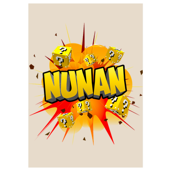 Nunan - Explosion Kunstdruck sand
