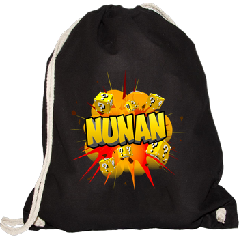 Nunan - Explosion Turnbeutel schwarz