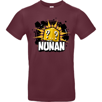 Nunan - Würfel B&C EXACT 190 - Bordeaux