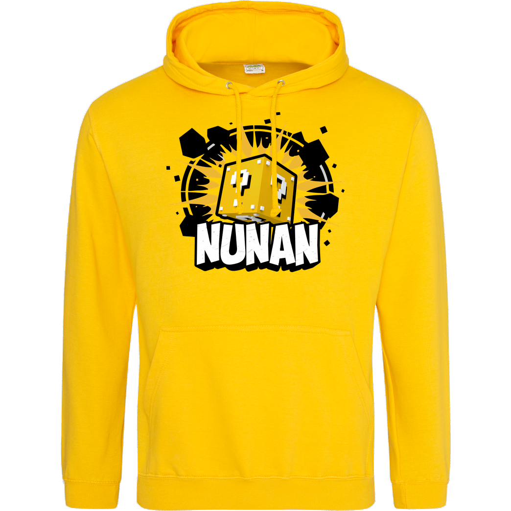 Nunan Nunan - Würfel Sweatshirt JH Hoodie - Gelb