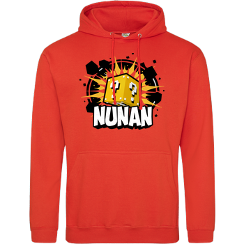 Nunan - Würfel JH Hoodie - Orange