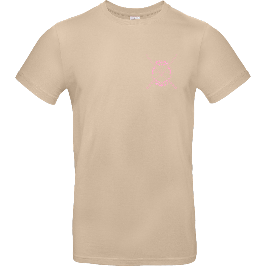 Nyalina Nyalina - Katana pink T-Shirt B&C EXACT 190 - Sand