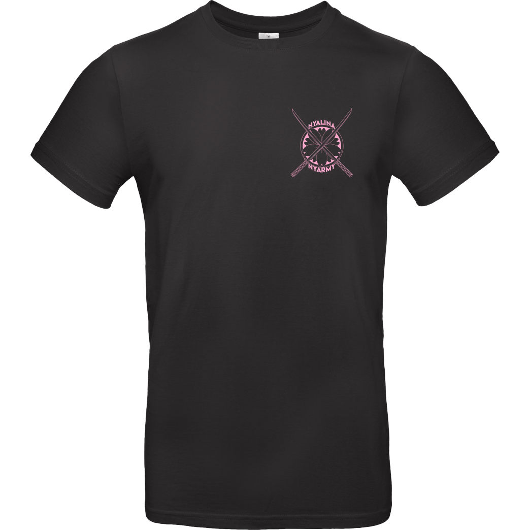 Nyalina Nyalina - Katana pink T-Shirt B&C EXACT 190 - Schwarz