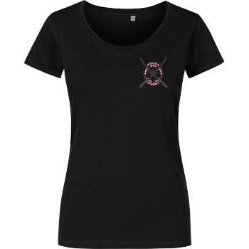Nyalina - Katana pink Damenshirt schwarz