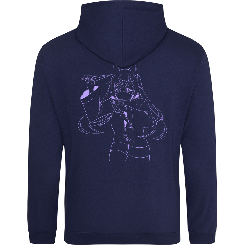 Nyalina Nyalina - Kunai purple Sweatshirt JH Hoodie - Navy