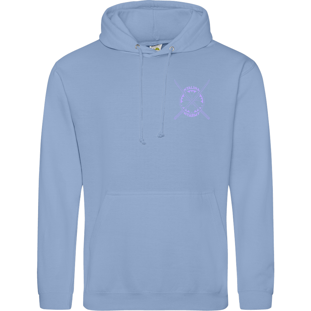 Nyalina Nyalina - Kunai purple Sweatshirt JH Hoodie - Hellblau