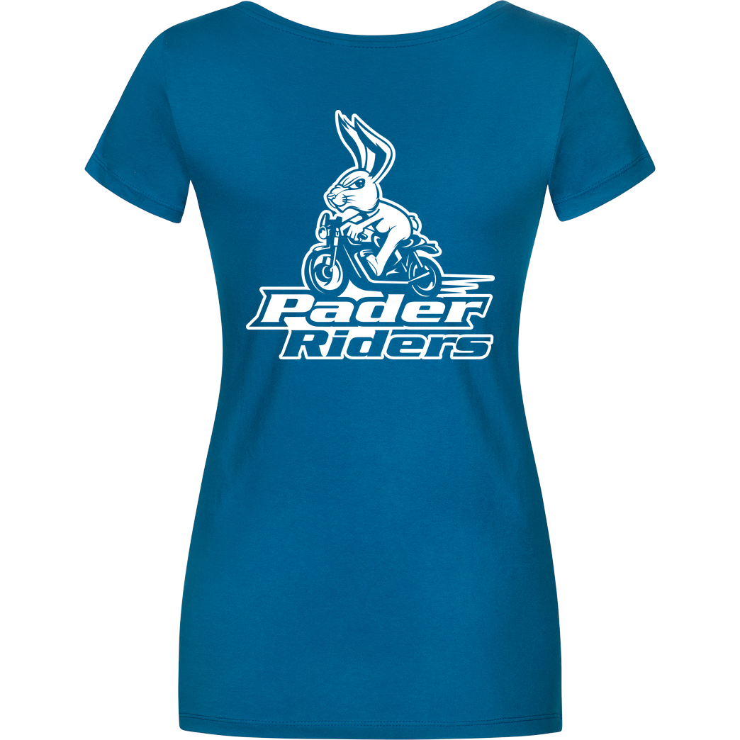 PaderRiders PaderRiders - Bunny T-Shirt Damenshirt petrol