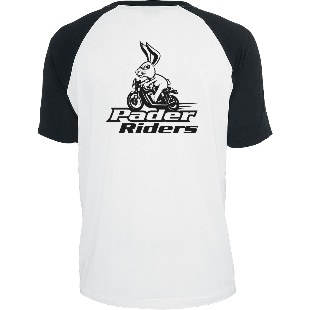 PaderRiders PaderRiders - Bunny T-Shirt Raglan-Shirt weiß