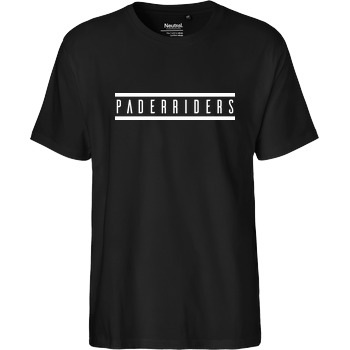 PaderRiders - Logo Fairtrade T-Shirt - schwarz