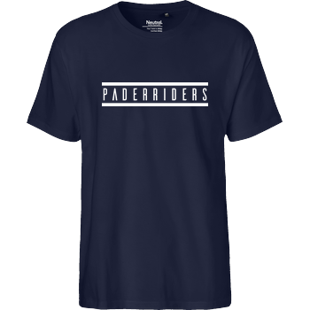 PaderRiders - Logo Fairtrade T-Shirt - navy