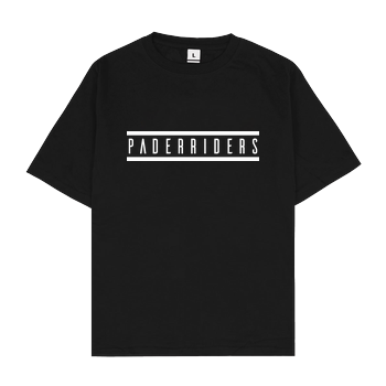 PaderRiders - Logo Oversize T-Shirt - Schwarz