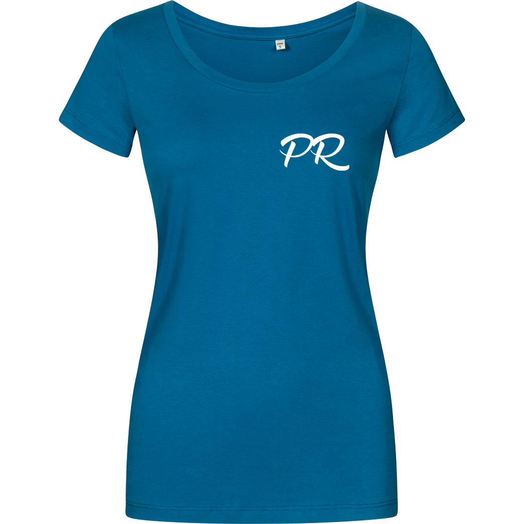PaderRiders PaderRiders - PR Script Logo T-Shirt Damenshirt petrol