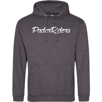 PaderRiders - Script Logo JH Hoodie - Dark heather grey