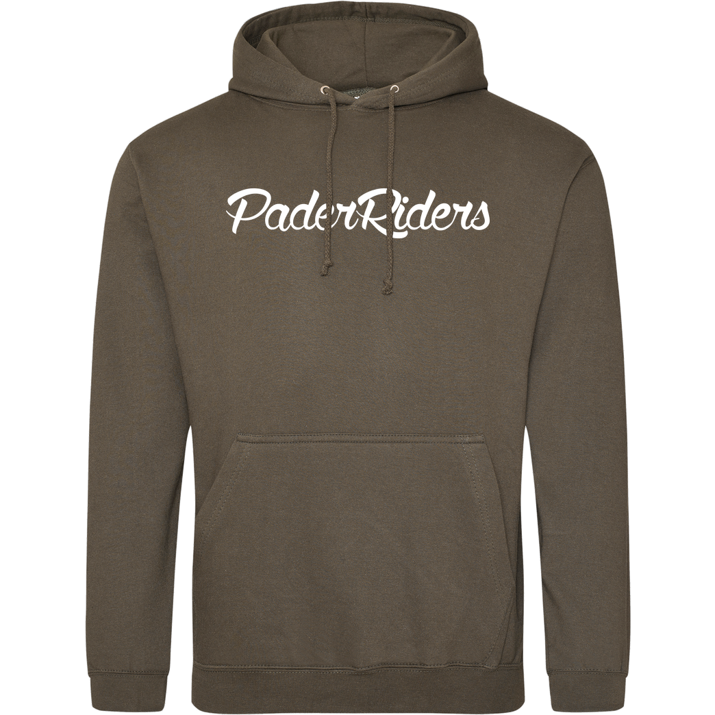 PaderRiders PaderRiders - Script Logo Sweatshirt JH Hoodie - Khaki