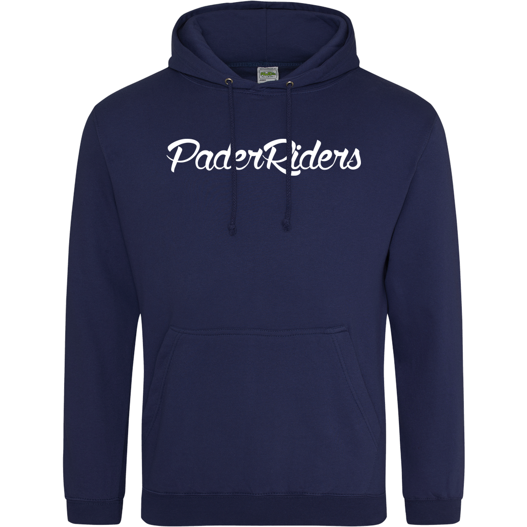PaderRiders PaderRiders - Script Logo Sweatshirt JH Hoodie - Navy
