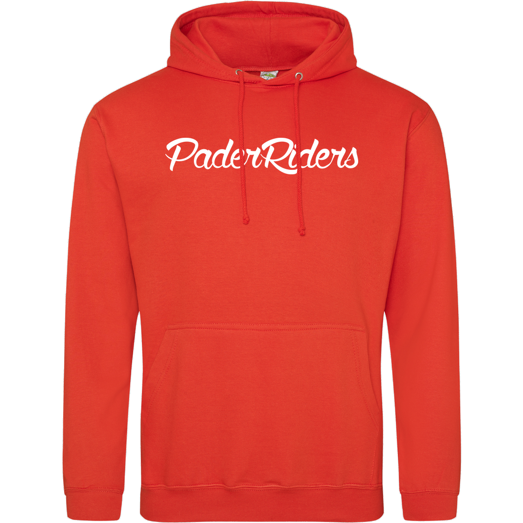 PaderRiders PaderRiders - Script Logo Sweatshirt JH Hoodie - Orange