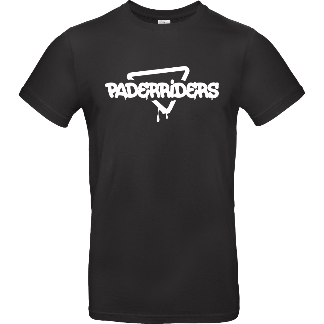 PaderRiders PaderRiders - Triangle T-Shirt B&C EXACT 190 - Schwarz