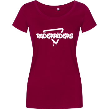 PaderRiders - Triangle Damenshirt berry