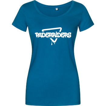 PaderRiders - Triangle Damenshirt petrol