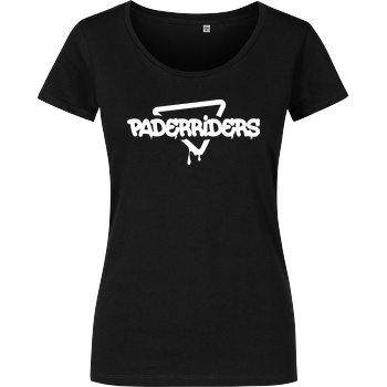 PaderRiders - Triangle Damenshirt schwarz