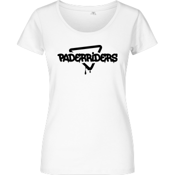 PaderRiders - Triangle Damenshirt weiss