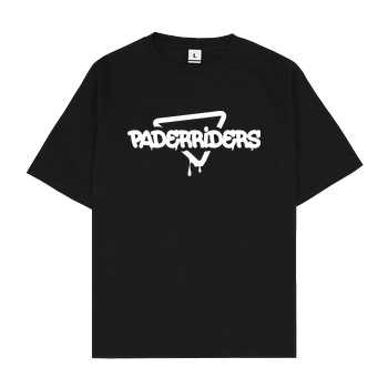 PaderRiders - Triangle Oversize T-Shirt - Schwarz