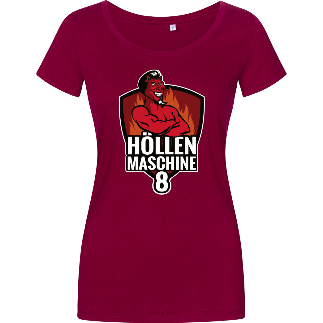 None PC-Welt - Höllenmaschine 8 T-Shirt Damenshirt berry