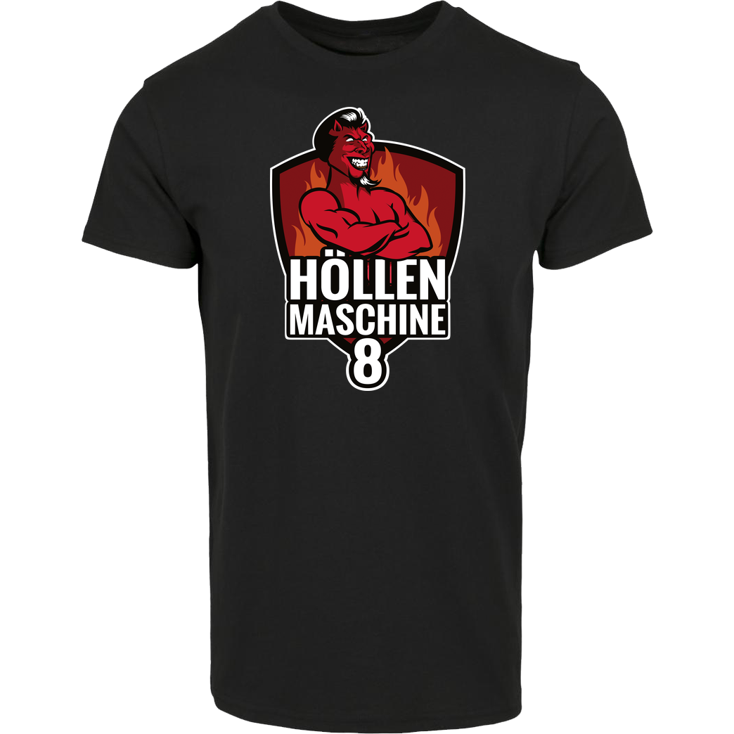 None PC-Welt - Höllenmaschine 8 T-Shirt Hausmarke T-Shirt  - Schwarz