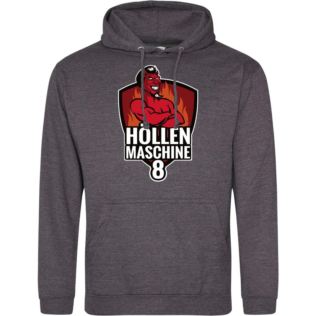 None PC-Welt - Höllenmaschine 8 Sweatshirt JH Hoodie - Dark heather grey