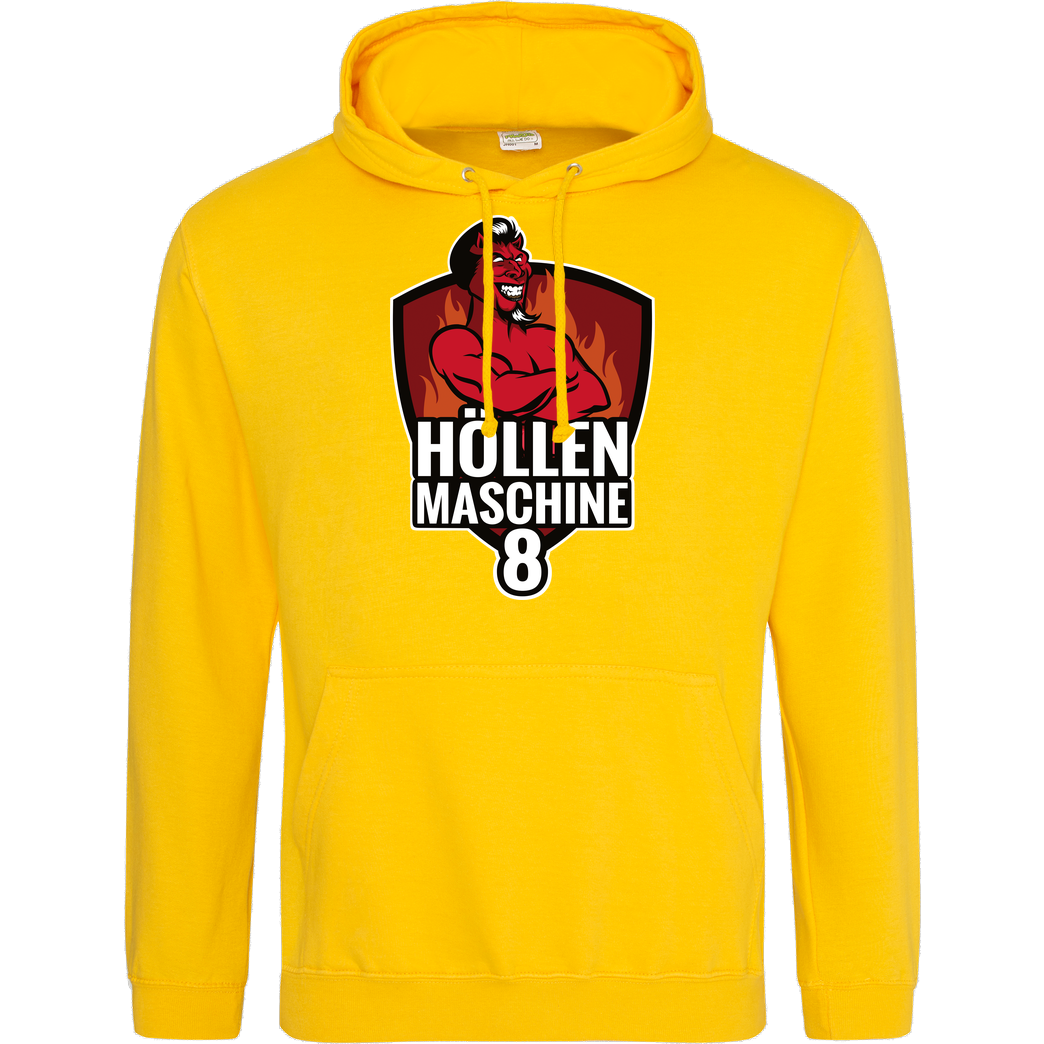 None PC-Welt - Höllenmaschine 8 Sweatshirt JH Hoodie - Gelb