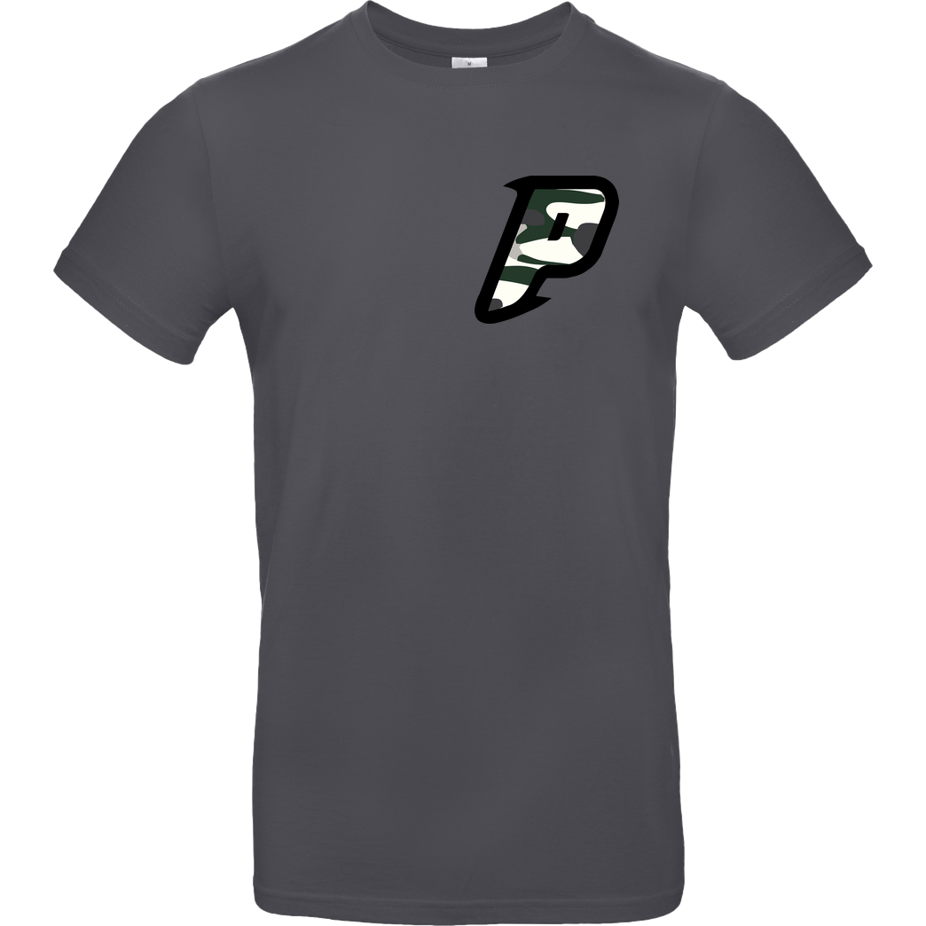 Peterle Peterle - Logo T-Shirt B&C EXACT 190 - Dark Grey