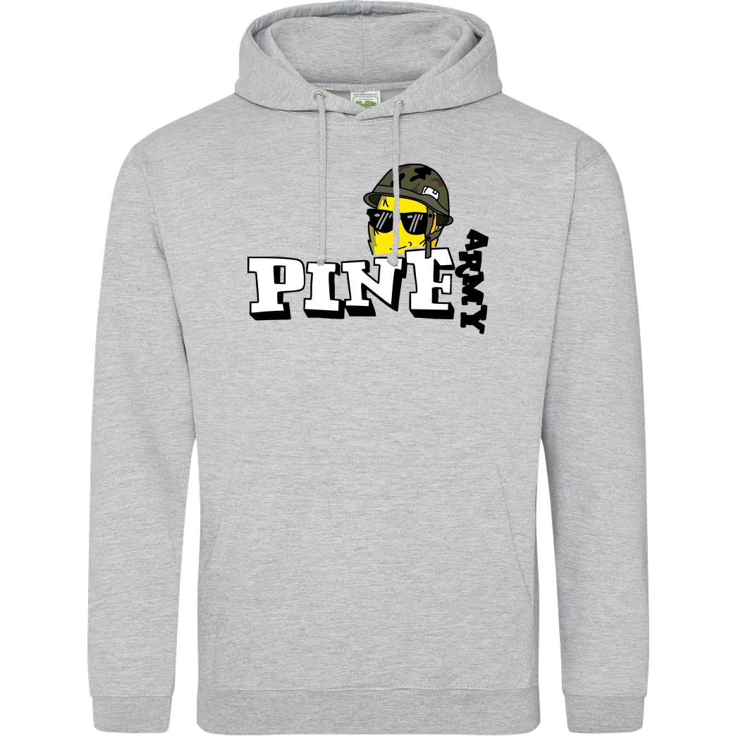 Pine Pine - Army Sweatshirt JH Hoodie - Heather Grey