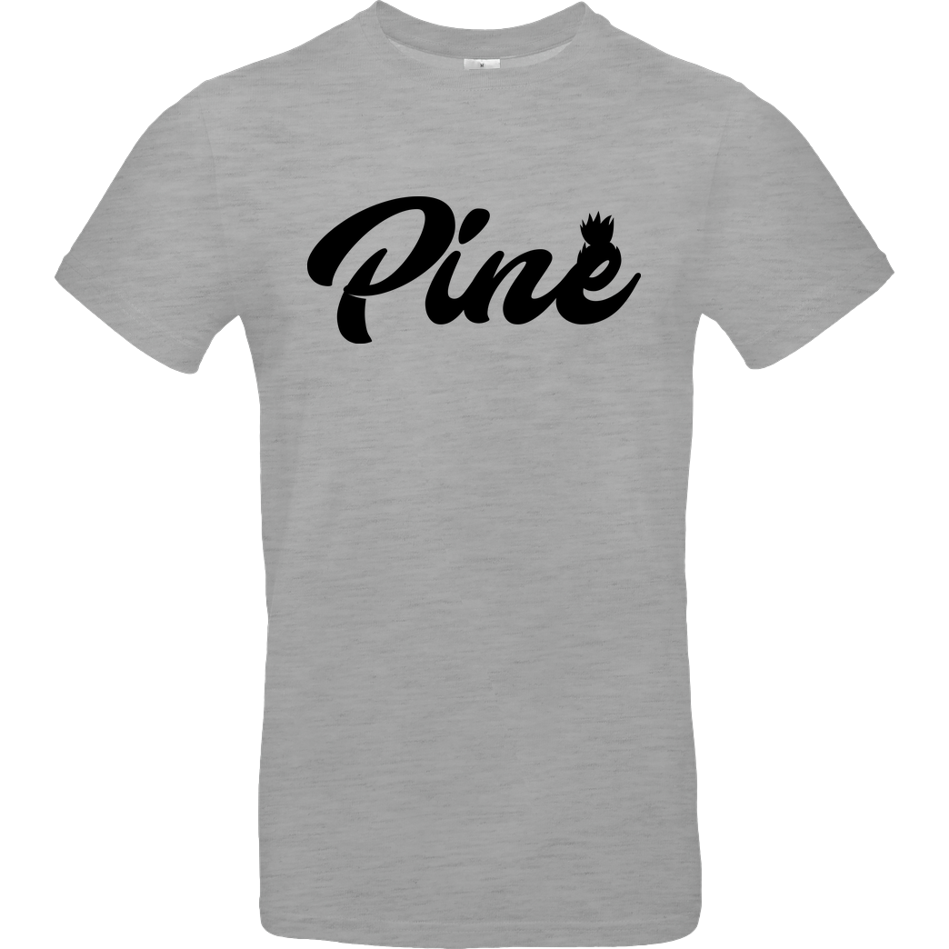 Pine Pine - Logo T-Shirt B&C EXACT 190 - heather grey
