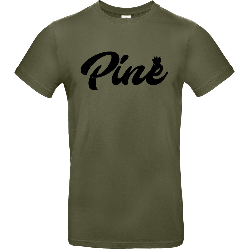 Pine Pine - Logo T-Shirt B&C EXACT 190 - Khaki