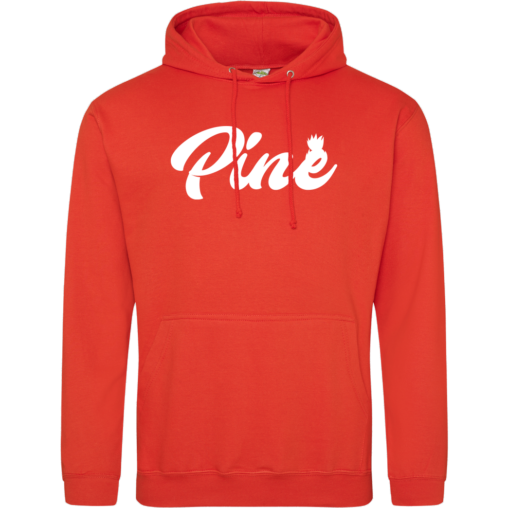 Pine Pine - Logo Sweatshirt JH Hoodie - Orange