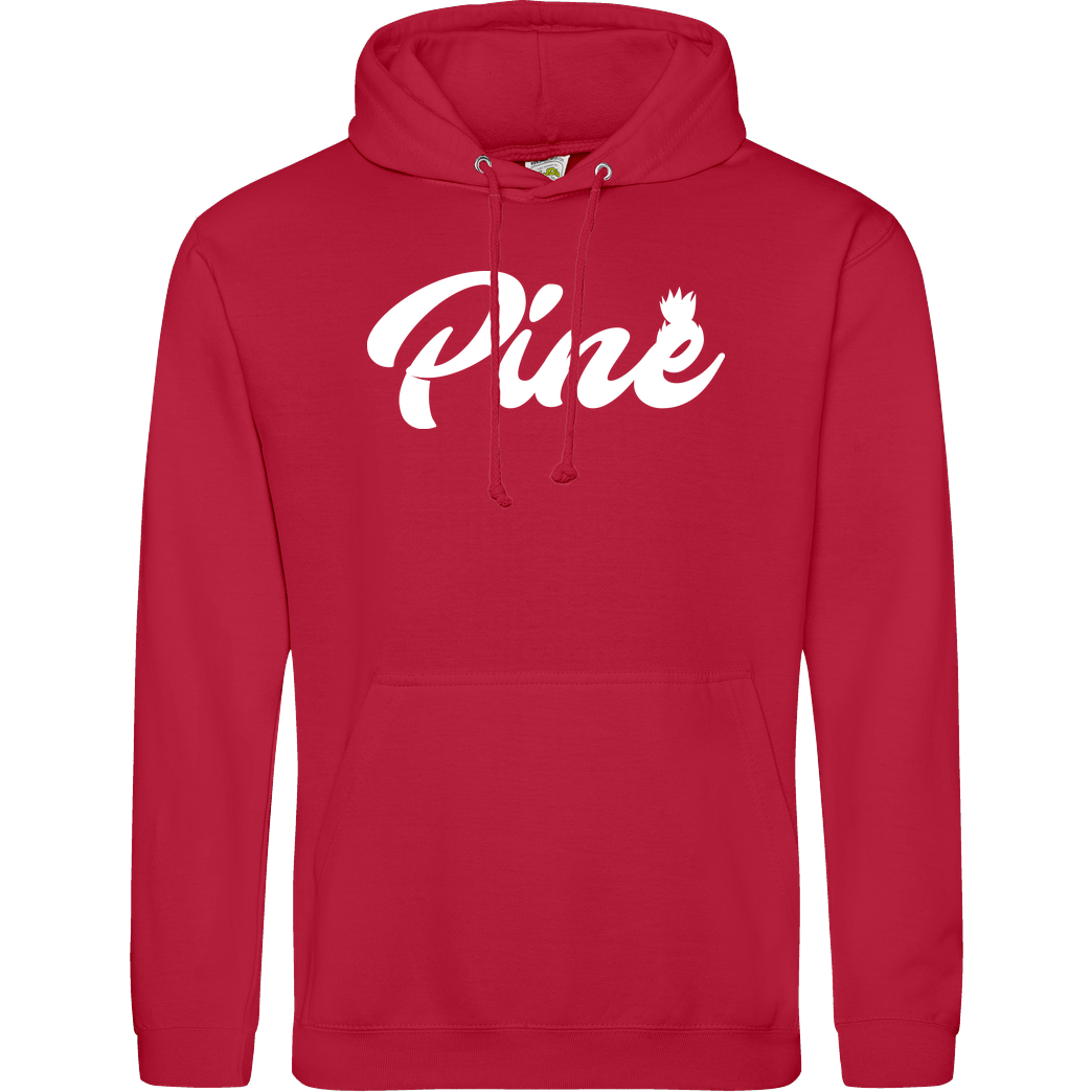 Pine Pine - Logo Sweatshirt JH Hoodie - Rot