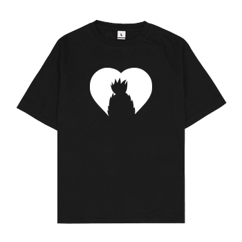 Pine - Pine Love Oversize T-Shirt - Schwarz