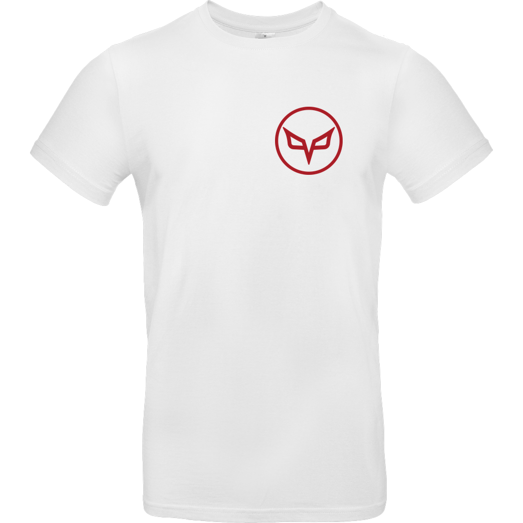 PvP PVP - Circle Logo Small T-Shirt B&C EXACT 190 - Weiß