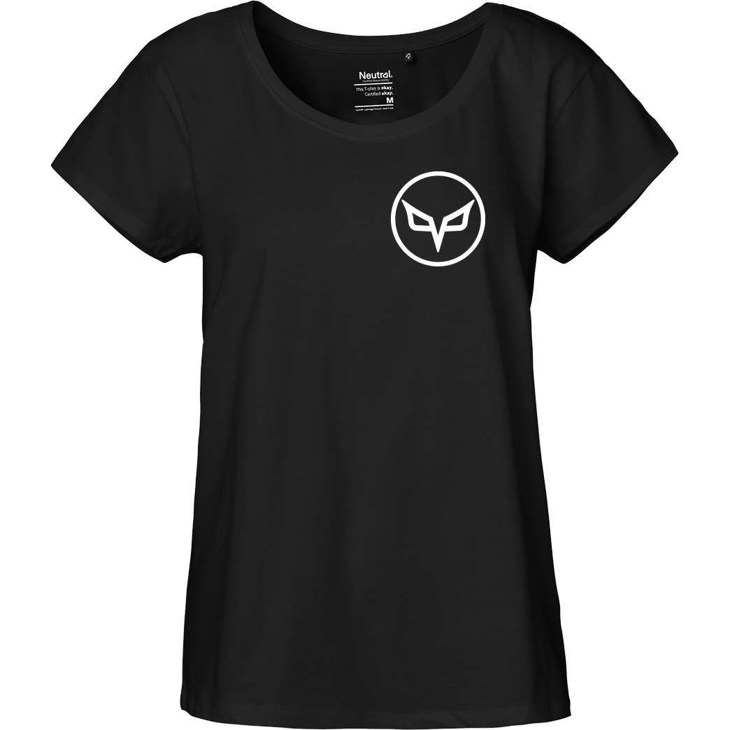 PvP PVP - Circle Logo Small T-Shirt Fairtrade Loose Fit Girlie - schwarz