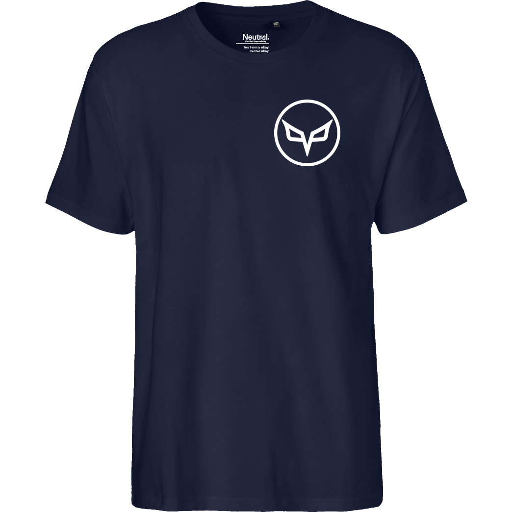 PvP PVP - Circle Logo Small T-Shirt Fairtrade T-Shirt - navy