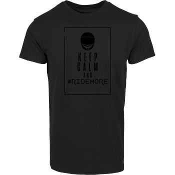Ridemore - Keep Calm BFR Hausmarke T-Shirt  - Schwarz