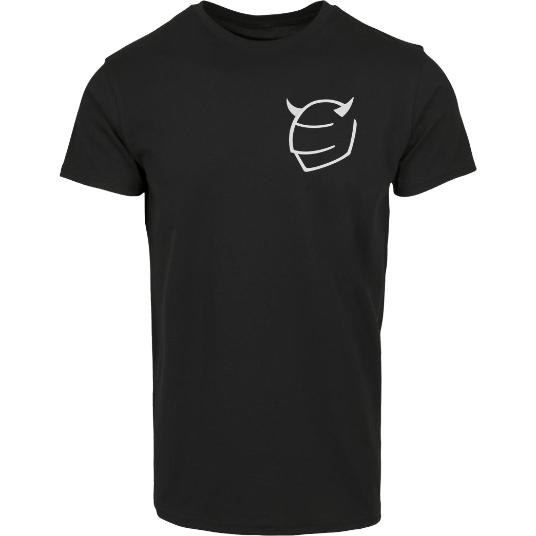 Ride-More Ridemore - Miisses Black Logo Embroidered T-Shirt Hausmarke T-Shirt  - Schwarz