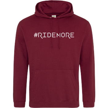Ridemore - #Ridemore JH Hoodie - Bordeaux