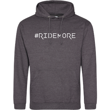 Ridemore - #Ridemore JH Hoodie - Dark heather grey