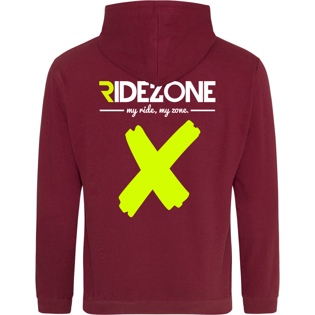 Ridezone Ridezone - X Sweatshirt JH Hoodie - Bordeaux
